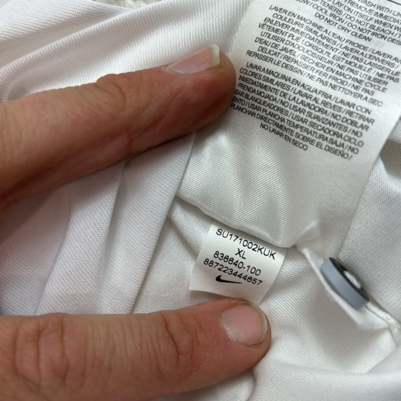 Jacksonville Jaguars Nike NFL On Field Dri-Fit Polo Men's White/Striped - Picture 7 of 12